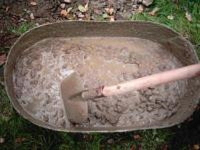 Как правильно смешать цементно-песчаный раствор
