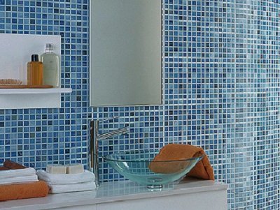 Мозаичная плитка для оформления ванной